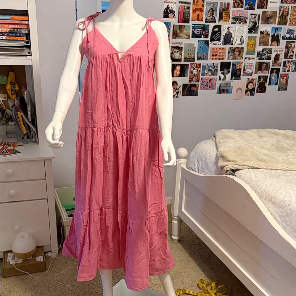Zara Pink Maxi Dress